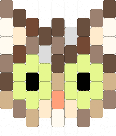 Cat Lilly - tan,brown,beige,yellow,cat,cute,beginners