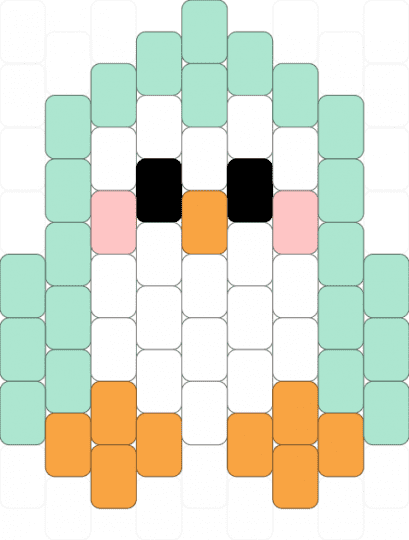 Penguin – mint - light blue,penguin,cute,animals