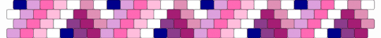 Cuff – purple pink - pink