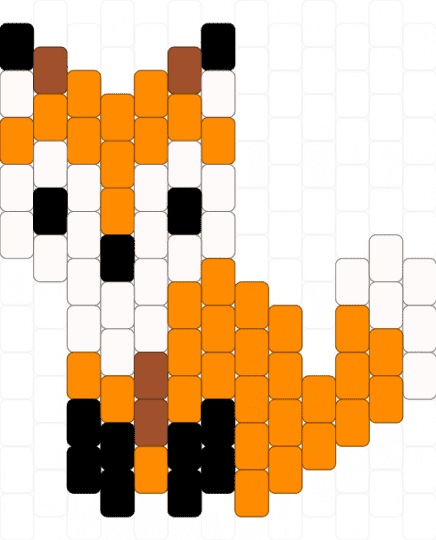 Baby Fox - orange,cute,beginners,animals,fox