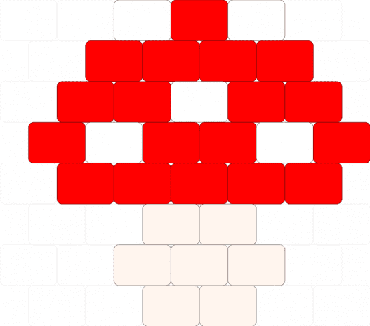 Small mushroom 🍄 - forest, mushroom, red, white