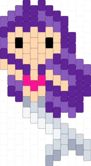 dolphin mermaid 🐬🧜‍♀️ - beige, cotddolphins, mermaid, purple