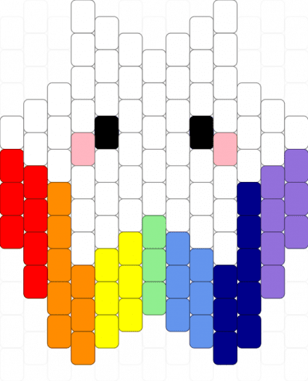 LEVEL-UP Star white 3 - white,red,orange,purple