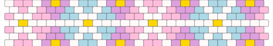 Cuff – pastel flowers - pink