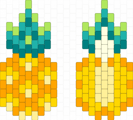Pineapple - orange,yellow,pineapple,summer