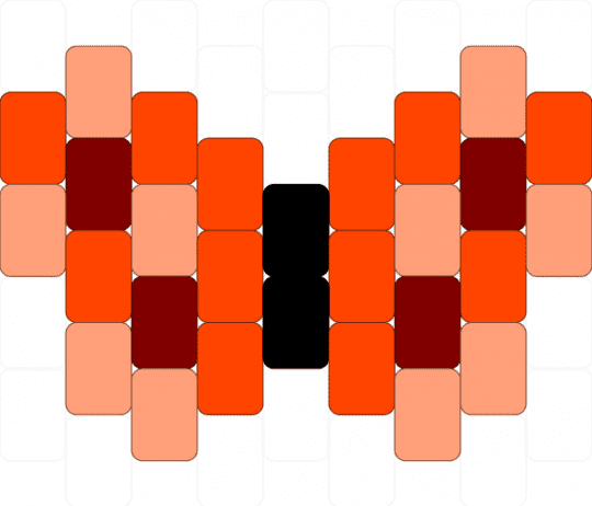 Butterfly – red/orange - orange,red,butterfly