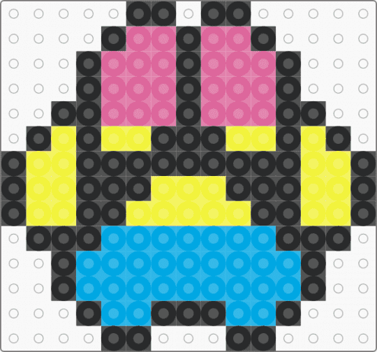 pansexual furry pride - yellow,light blue