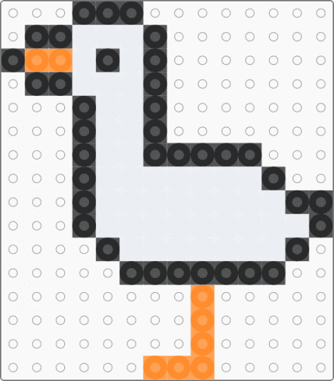 sillier goose - white