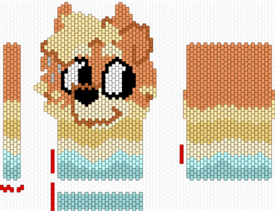 🌊Uncle Rad from Bluey! - yellow,orange,light blue,uncle rad,bluey,bingo,cartoon,bag,purse,panel