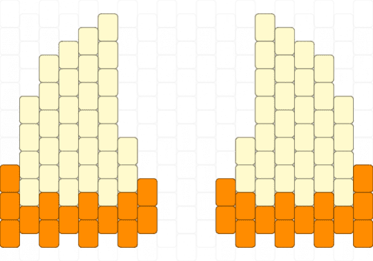 Bowser horns 🔥 - orange,yellow,bowser,mario,horn,headband,hat