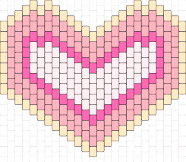hollow heart - heart,love,pastel,affection,charm,simplicity,emotion,pink
