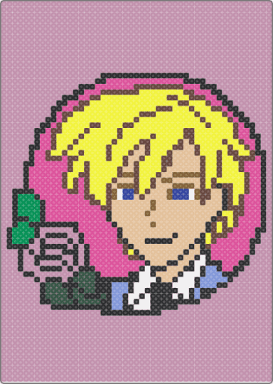 Tamaki Suoh - anime, ouranhighschoolhostclub, pink, tamaki, yellow