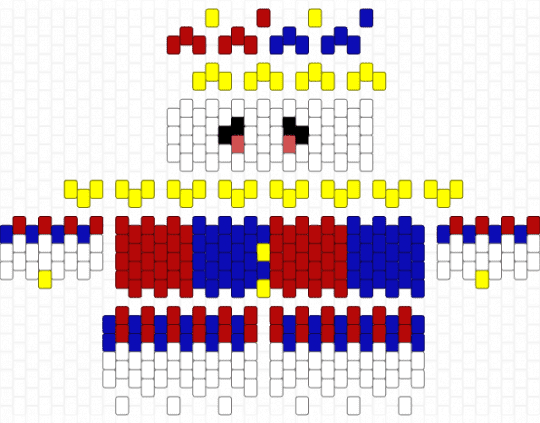 Lil pomni clown - red,purple