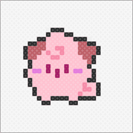 Cleffa - white,pink,pokemon,cute,pastel