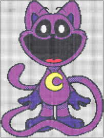 Catnap cartoon big - catnap,smiling critters,poppy playtime,video game,character,purple
