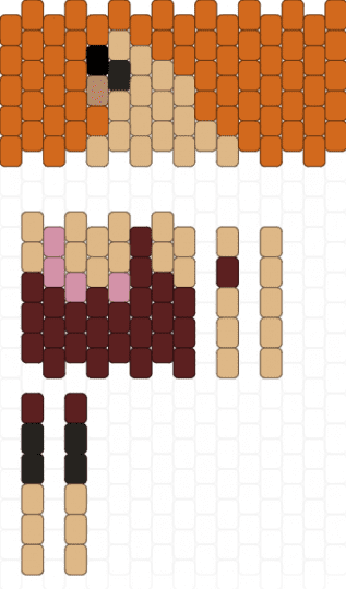 Seductive Woman NIANAH / NINAH - beige, brown, burgendy, doll, game, no i am not a human, no im not a human, orange, pink, woman