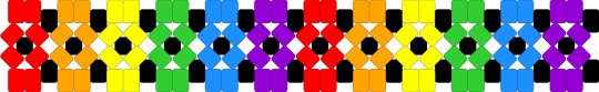 X-Base Rainbow - orange,green,purple,colorful