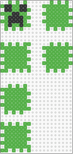 3D Creeper Box - green