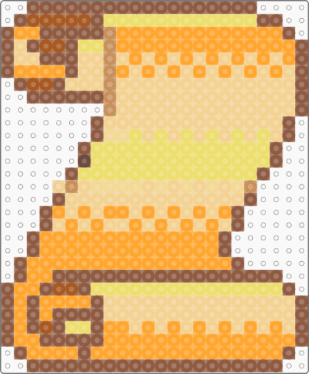 Scroll - tan,yellow,orange,beige