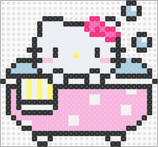 Kitty Tub - pink