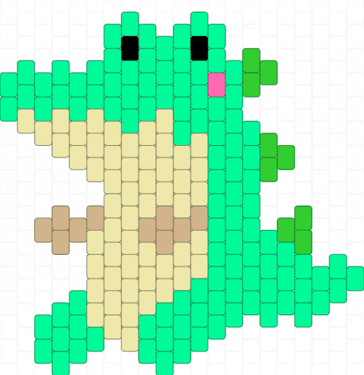 Later gator - teal,yellow
