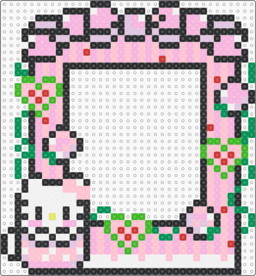 Kitty Frame 2 - pink