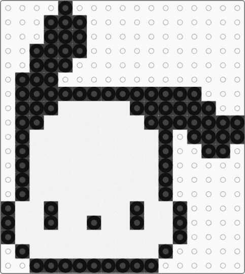 Pochacco - black,white