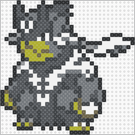 Urshifu Single Strike/Rapid Strike (pokemon #0892) - gray, grey, pokemon, urshifu, video games