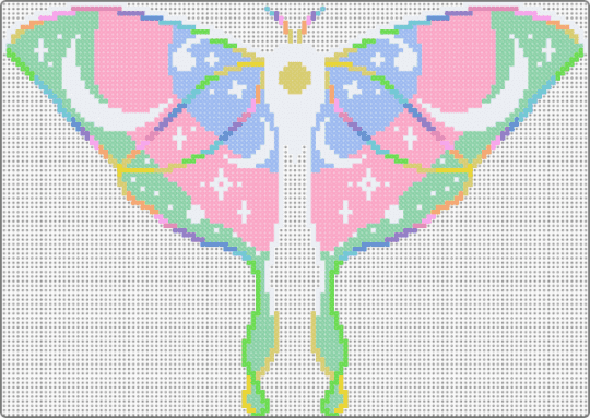 Rainbow Pastel/Day Moth - animal, blue, colorful, green, insect, moth, pastel, pink, rainbow, translucent, white
