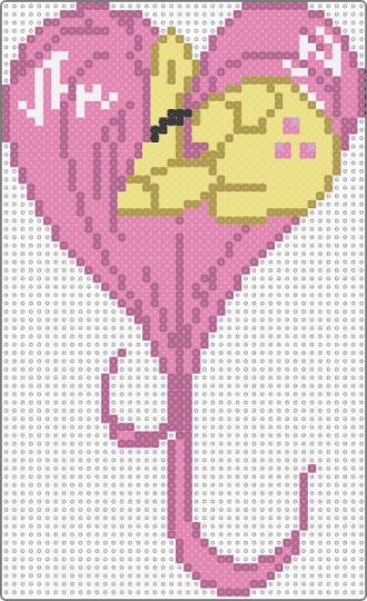 Fluttershy Heart - fluttershy, heart, mlp, my little pony, pegasus, pink, tv show, yellow