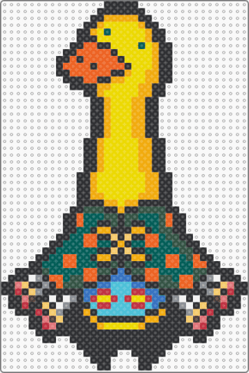 Lisa the Painful- Geese Thompson - black,orange,yellow,gray