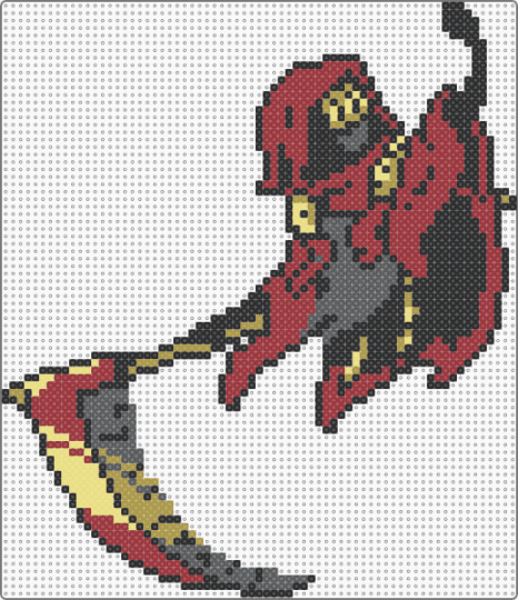 Shovel Knight- Specter Knight - red,shovel knight,specter knight