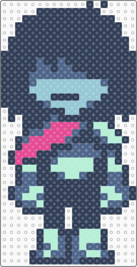 Deltarune- Kris - purple