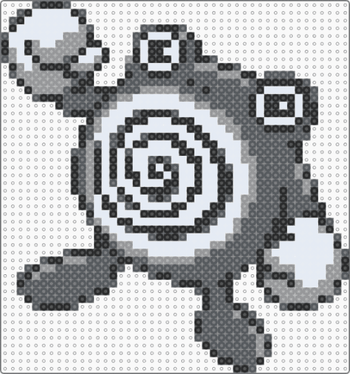 Pokemon- Poliwhirl (Gen 1) - white,gray,pokemon,poliwhirl,gen 2,yellow