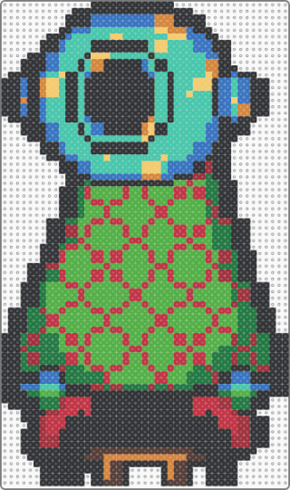 Lisa the Painful- Bo Wyatt - red,green,teal