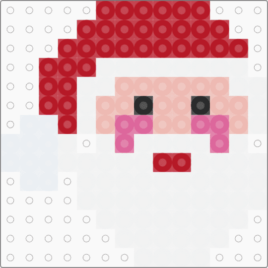 Jultomte - white,red