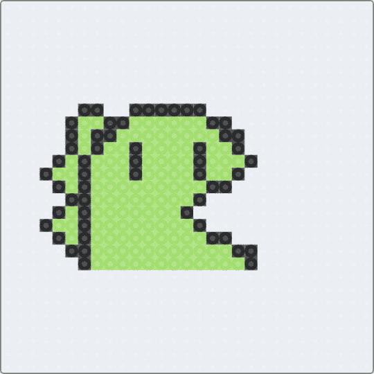 Kaijuu ni Naritai monster perler - white,pjsk,project sekai,hatsune miku,kaijuu ni naritai,i want to be a monster,megurine luka,kaito,meiko