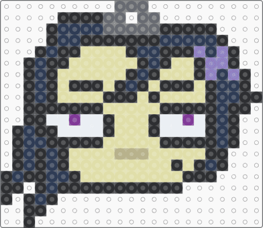 Ornament Tak (V2) - black,yellow,purple,tak,invader zim,ornament