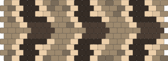 Timber Rattlesnake (Smaller) - tan,brown