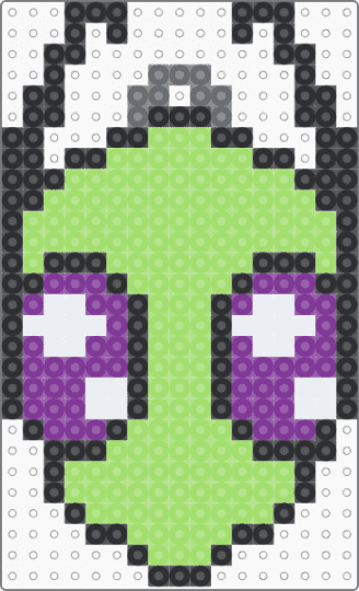 Ornament Almighty Tallest Purple - green,almighty tallest purple,invader zim,ornament