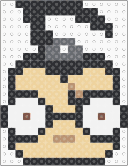 Ornament Dib - black,beige,dib,invader zim