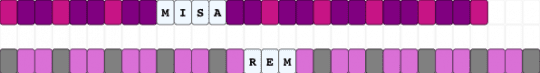 Misa and Rem singles! - pink