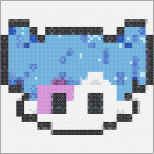 sally face - white,light blue