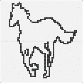 deftones white pony album cover - deftones,music,band,horse,album,white pony,minimalist,cover art,iconic,collector's item