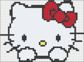 hello kitty design - hello kitty,sanrio,character,classic,white,red,life-like,adorable