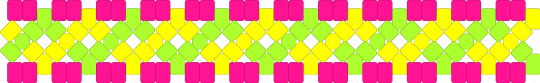 neon x base cuff - pink,neon,green,yellow