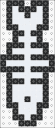 fish - white,black