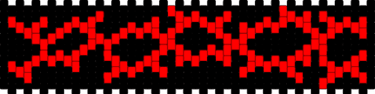 crown of thorns(?) - red,black