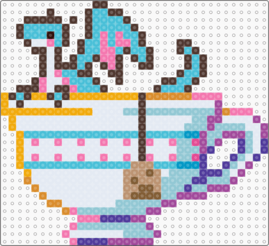 teacup recolor - pink,brown,light blue,remix,animals,dragon,cute