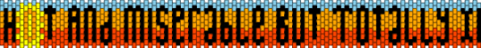 amazing new mexico sunset belt part 1 :3 - orange,red,my chemical romance,summer of like,kandi belt